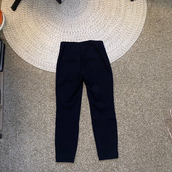 Express - Pitch Black - Super High Wasted Ankle Pant - S - Picture 5 of 5